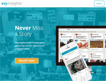 Tablet Screenshot of ezyinsights.com